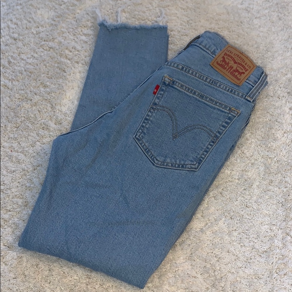 Levi wedgie skinny jeans